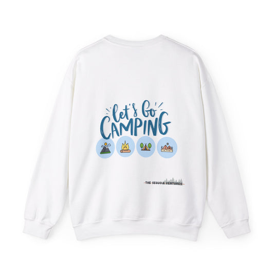 Crewneck Sweatshirt: Let's Go Camping