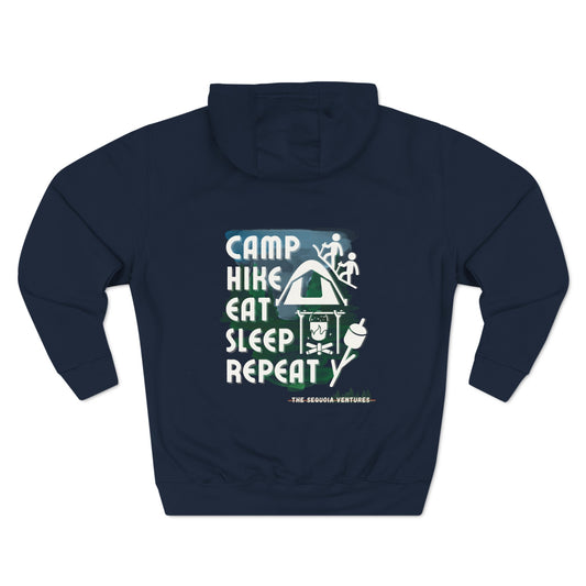 Premium Sweater: Camp, Hike, Eat, Sleep, Repeat